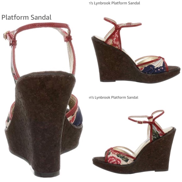 Steve Madden Lynbrook wedge platform sandal sz 9 - Picture 3 of 7